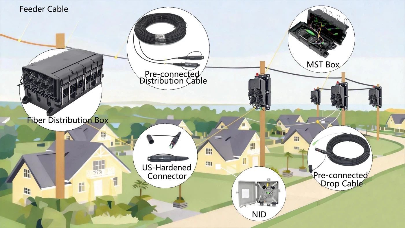 outdoor-preterminated-fiber-optic-solution-compatible-OptiTap outdoor-preterminated-fiber-optic-solution-compatible-OptiTap